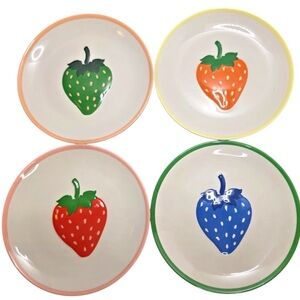 Kate Spade Strawberry Appetizer Plate